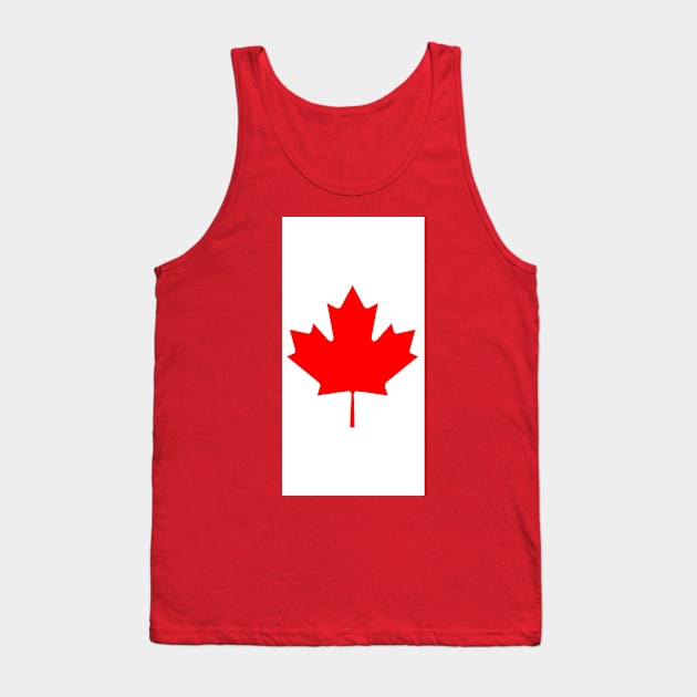 National Flag of Canada Day Tank Top by Shariss